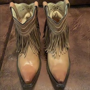 Corral whip stitch bootie